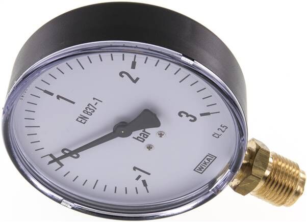 Manometer Senkrecht 100mm 1 Bis 3 Bar DA132017