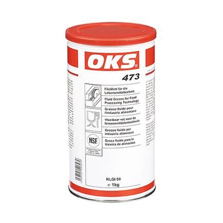 OKS 473, grasso fluido per applicazioni alimentari. Grado NLGI 00 - 1 kg