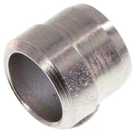 Anello di taglio in acciaio zincato 6 LL (M10x1)