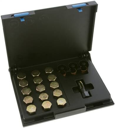 Kit di riparazione della coppa dell'olio in una robusta cassetta (M 13x1,5)