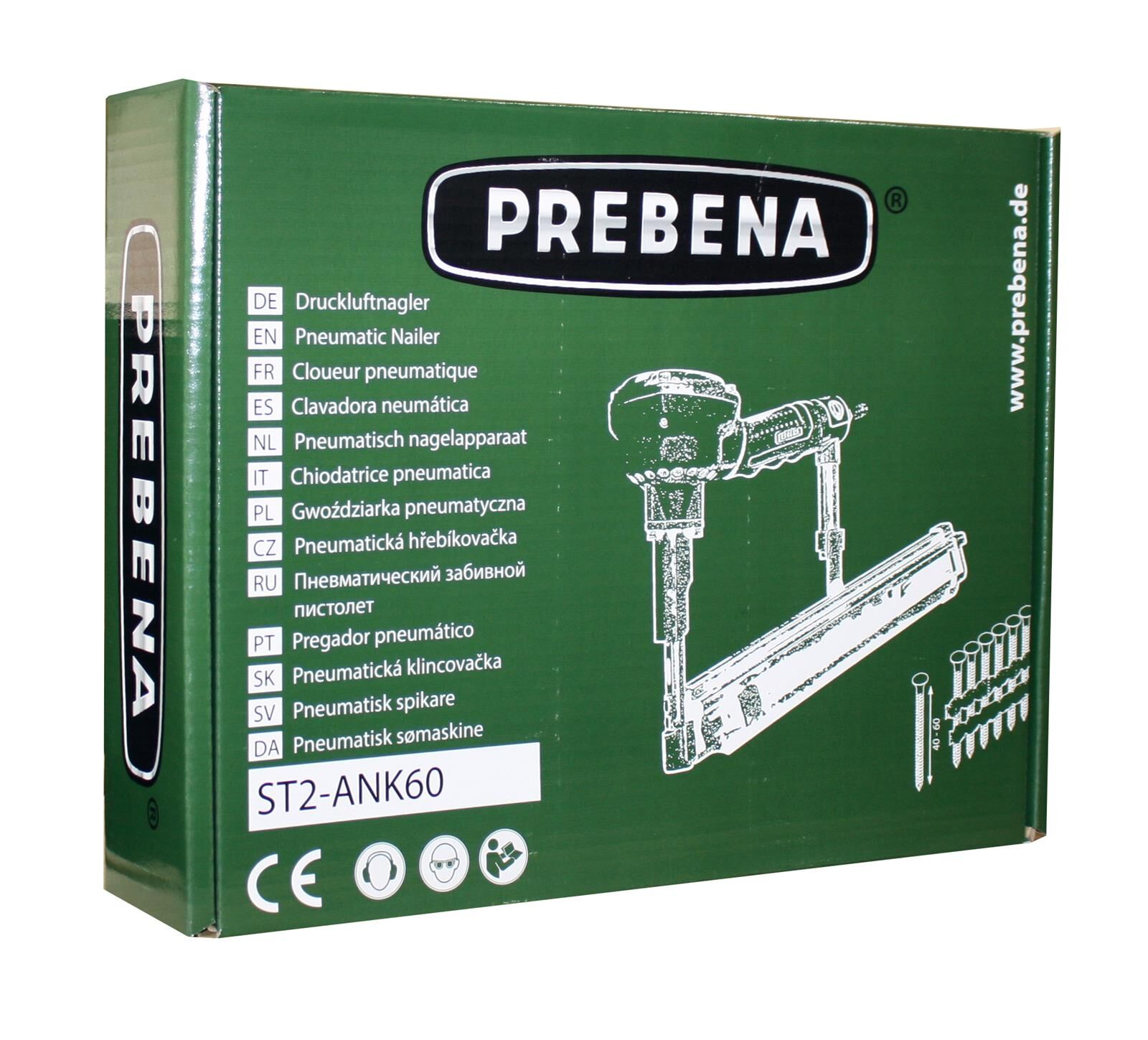 Chiodatrice ad aria compressa Prebena ST2-ANK60