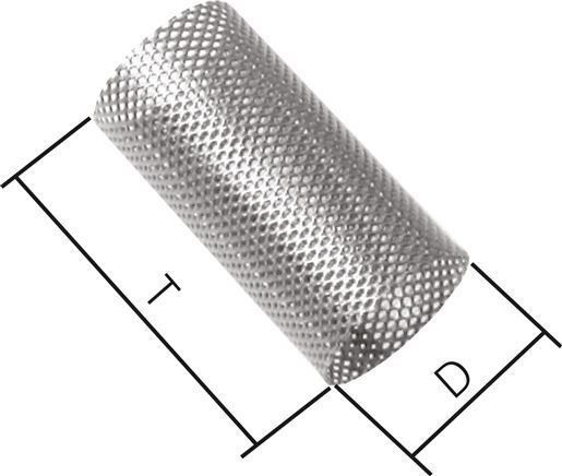 Filtro in acciaio inox G 3/8", PN 40, maglia 0,25 mm