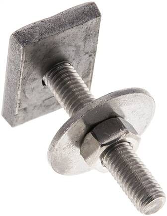 Vite con testa a martello HS M 8x50, acciaio inox A4 (33 x 23 x 6)