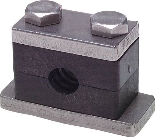 Collier de serrage en acier inoxydable, 8mm, taille 1, série lourde