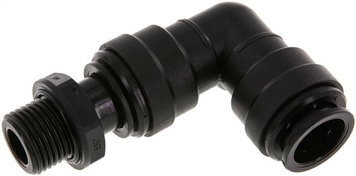 Connettore push-in angolare G 1/2"-18mm, IQS-Big