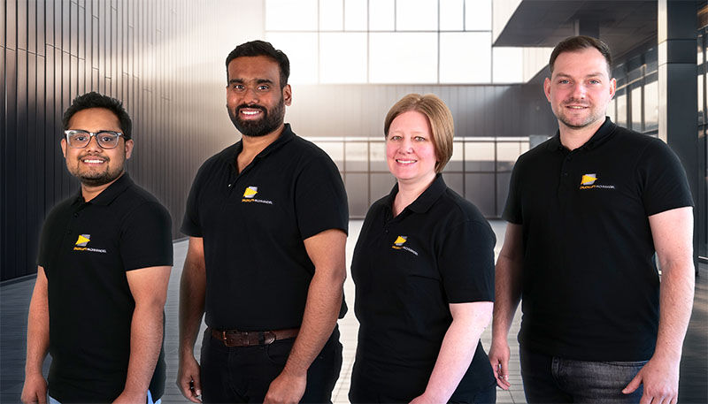 Gruppenbild Team Data Management