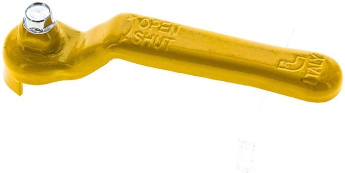 Poignée combinée jaune, taille 1, standard (acier galvanisé et peint)