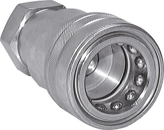 Giunto idraulico ISO 7241-1B, presa, G 1-1/2"(IT), acciaio