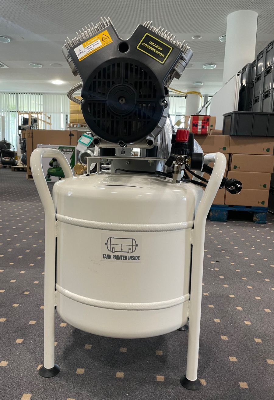 CLEANAIR compressore oil-free CLR 15/50 T 1.5HP 50L (230V)