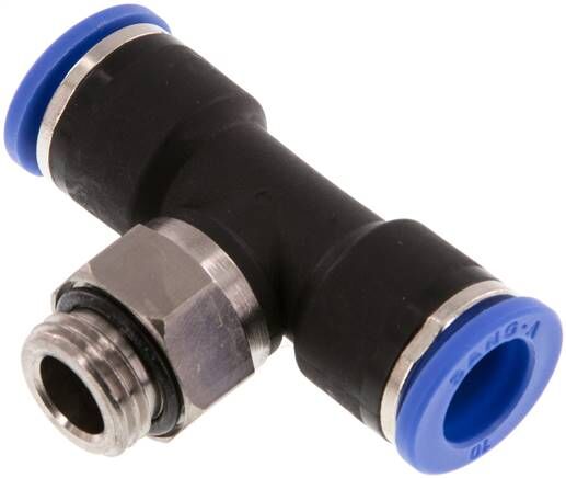 Connettore a T push-in G 1/4"-10mm, standard IQS