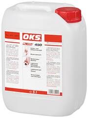 OKS 450/451 - Lubrificante per catene e adesivi, tanica da 5 l (DIN 51)