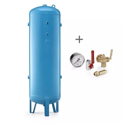 Cuve compresseur Vertical 500l 11bar peint + kit de connexion | 2236100973