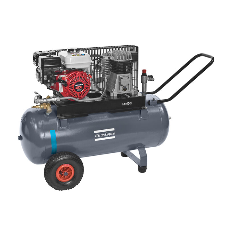 Atlas Copco Kolbenkompressor Automan AC56 10 E 50 Petrol