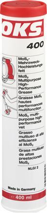 OKS 400 - Grasso ad alte prestazioni MoS2, cartuccia da 400 ml