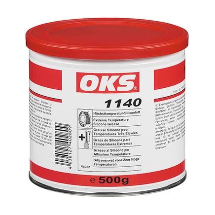 OKS 1140, grasso siliconico per alte temperature - barattolo da 500 g