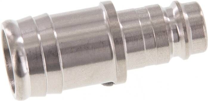 Connecteur d'accouplement (NW10) 19 (3/4")mm de tuyau, acier inoxydable