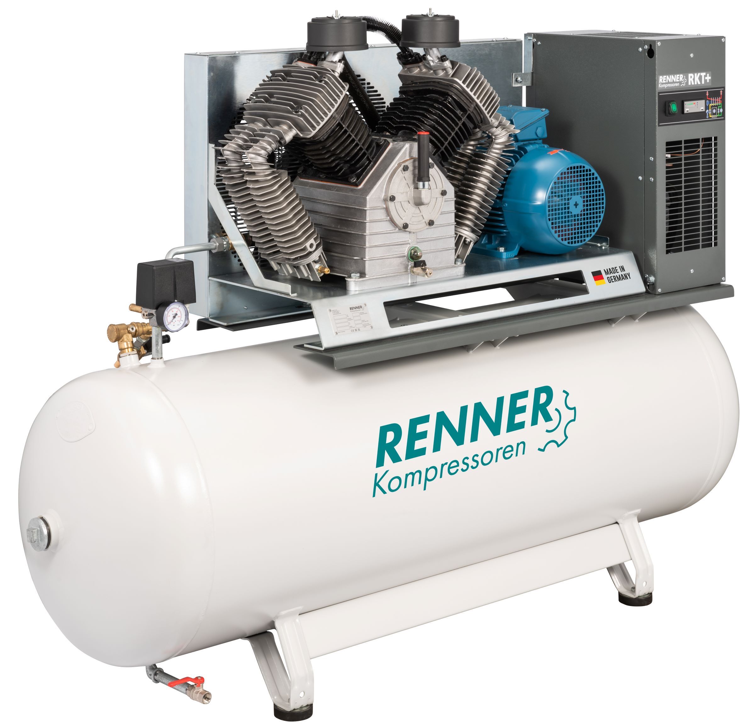 RENNER RIKO 1745/500 ECN-KT Industrie-Kolbenkompressor 10 bar mit Kältetrockner