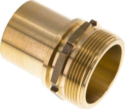Ugello filettato, EN14420-5 G 2"-50 (2")mm, ottone