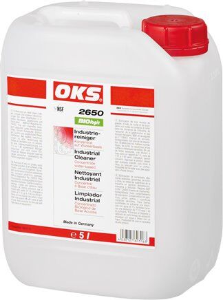OKS 2650 - Detergente industriale BIOlogic, tanica da 5 l (DIN 51)