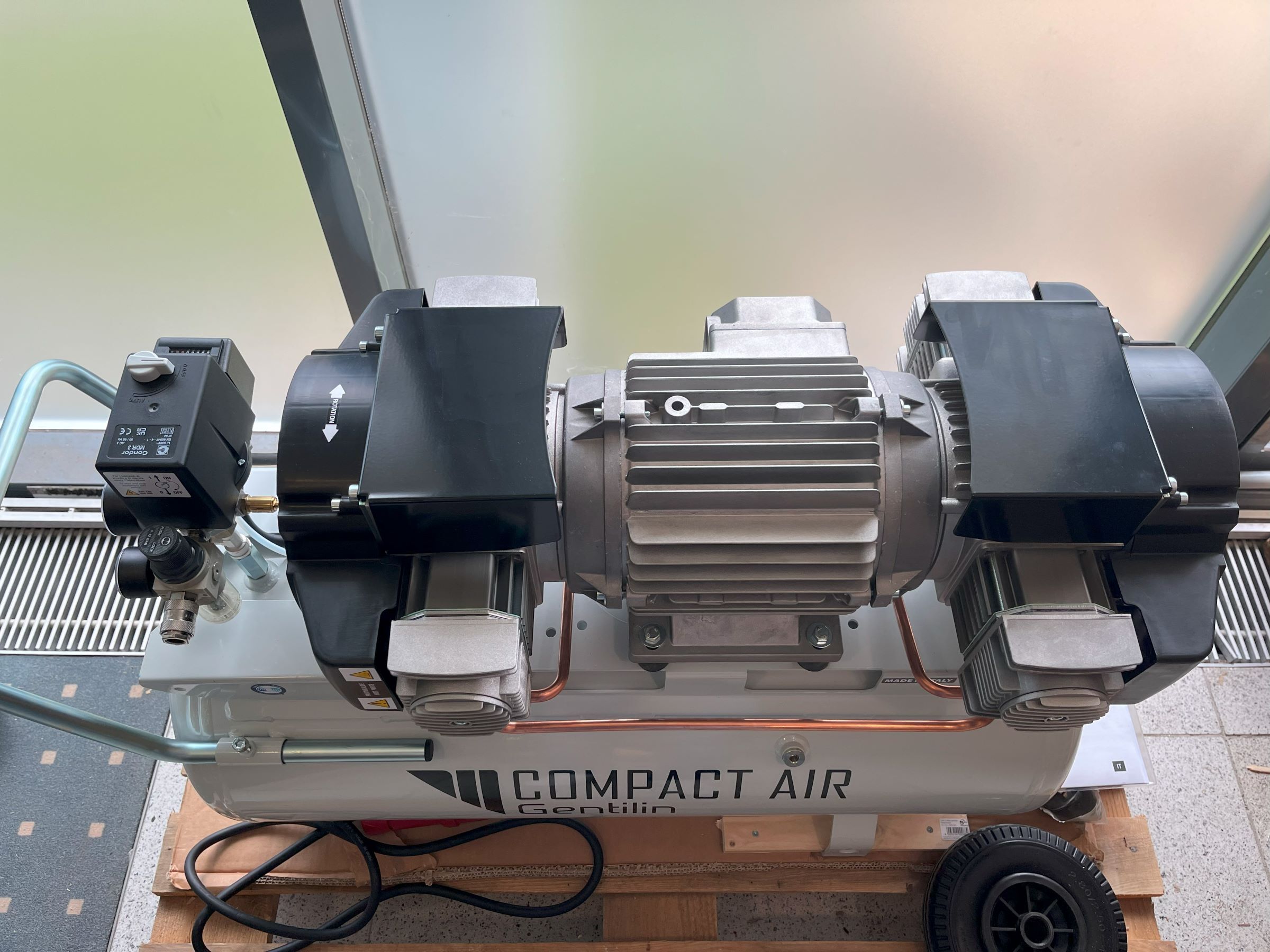 Compressore Gentilin oil-free ESK660/100 - La centralina per l'industria