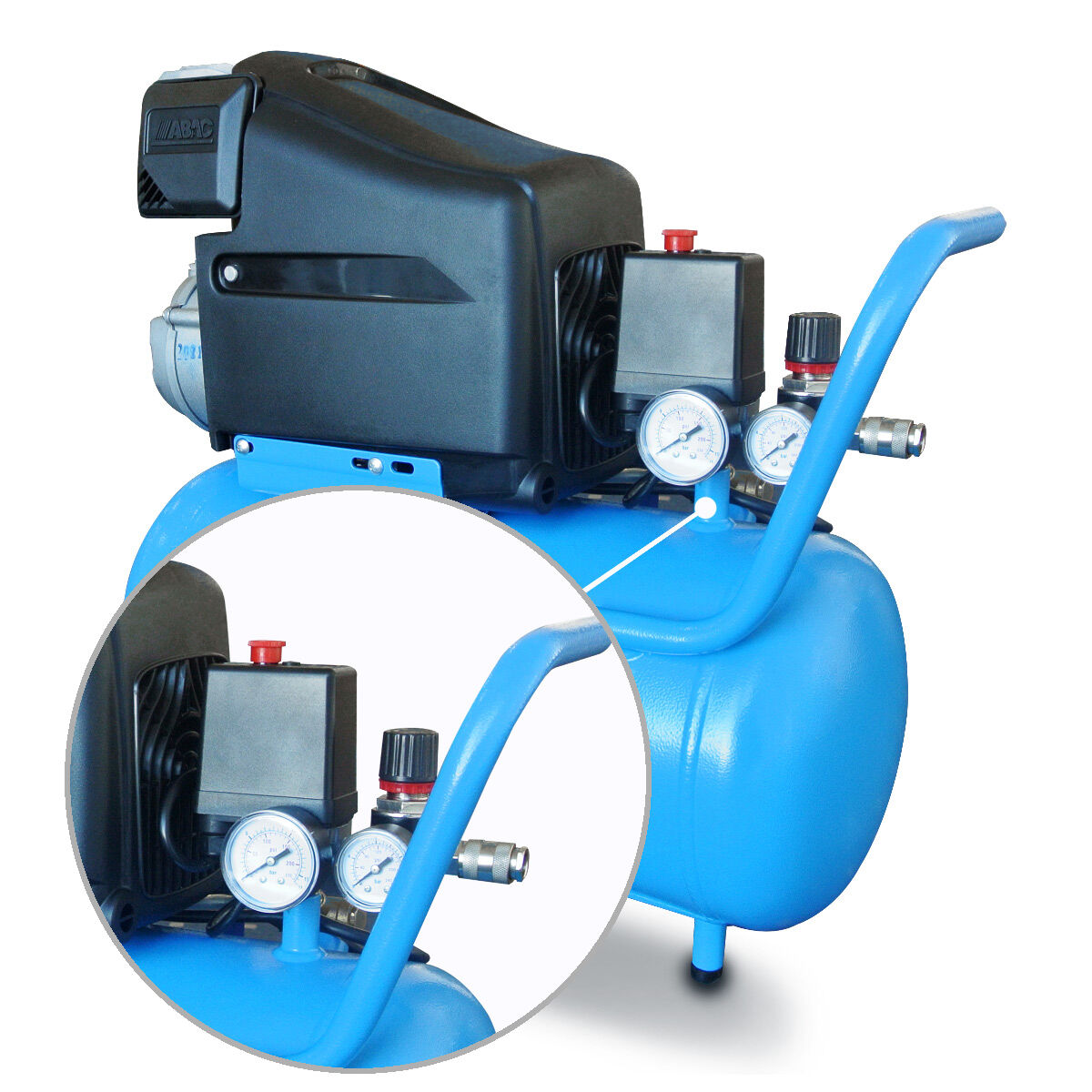Druckregler - Mini - für Luft und Wasser, 340 l/min