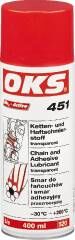 OKS 450/451 - Lubrificante per catene e adesivi, bomboletta spray da 400 ml