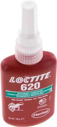 Composto legante anaerobico, LOCTITE, 50 ml, alta resistenza, resistenza manuale [min] 80