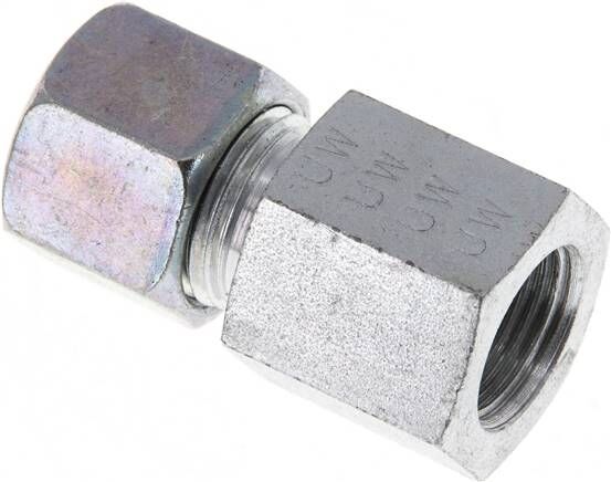 Serratura ad anello avvitabile G 3/8"-10 S (M18x1.5), acciaio zincato