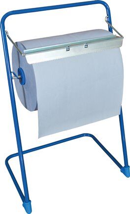 Supporto da pavimento per carta igienica fino a 40 cm di larghezza, senza supporto per sacco della spazzatura