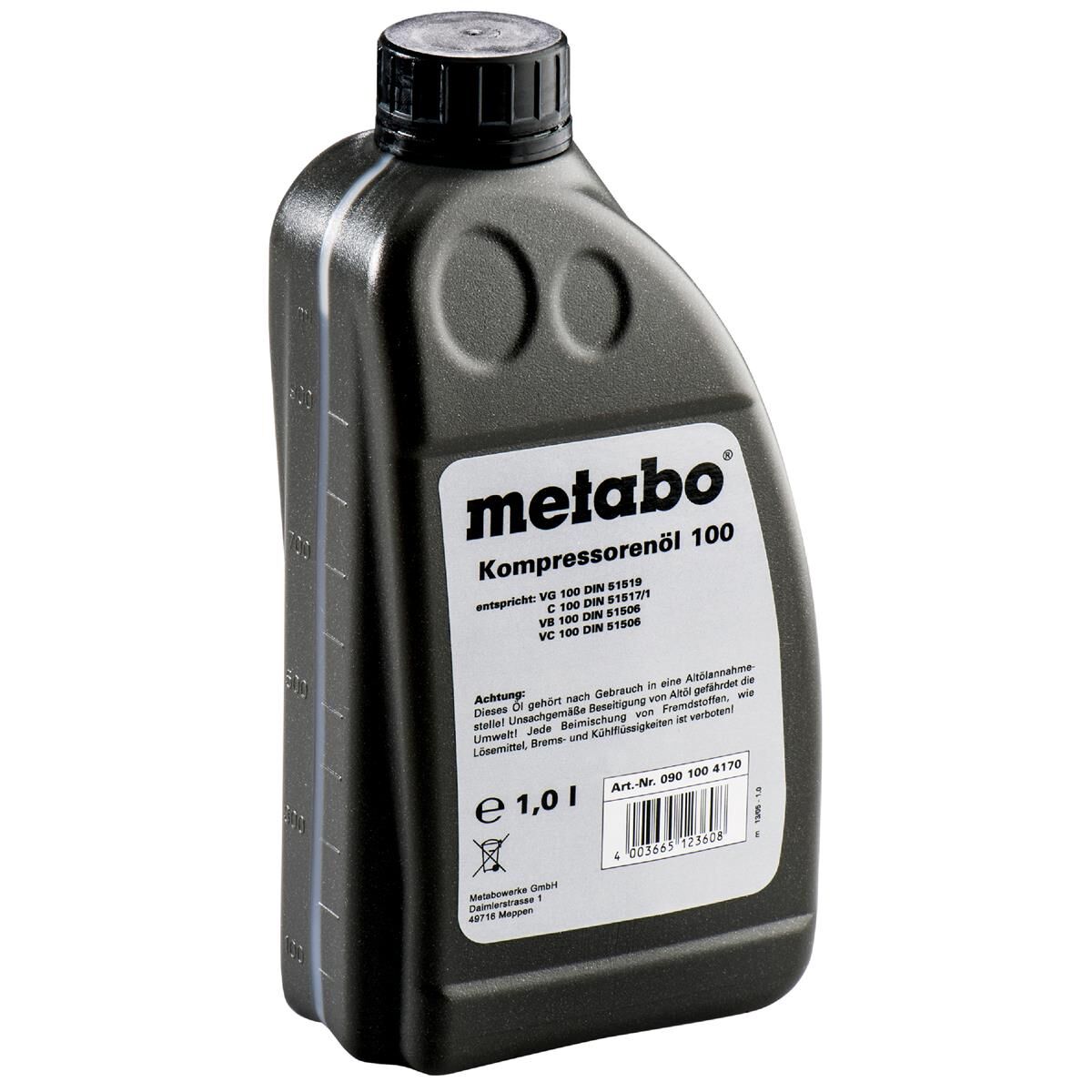 Metabo huile pour compresseur 1 l