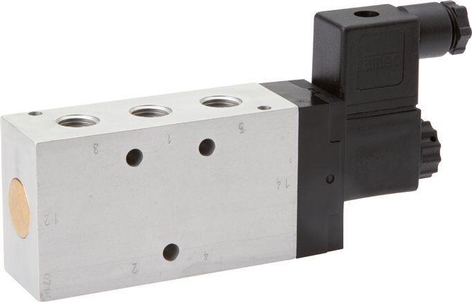 elettrovalvola a 5/2 vie, G 1/8", molla, 230 V AC (ATEX)