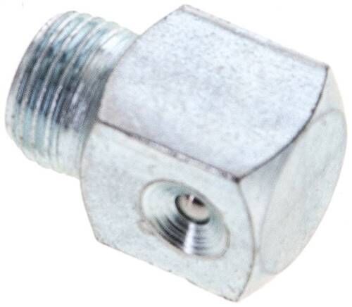 Ingrassatore a imbuto 90°, R 1/8", acciaio zincato