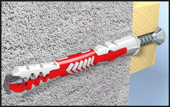 Tasselli FISCHER DUOPOWER 8x65, confezione da 50 pezzi