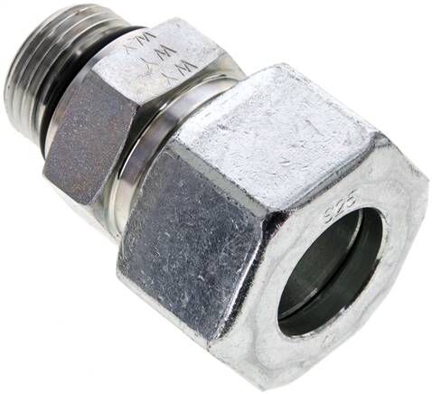 Serratura ad anello da taglio dritta UN 1-1/16"-12-25 S (M36x2), acciaio zincato