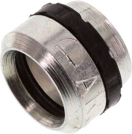 Anello di taglio in acciaio zincato con guarnizione in elastomero 8 L (M14x1,5)/8 S (M16x1,5)