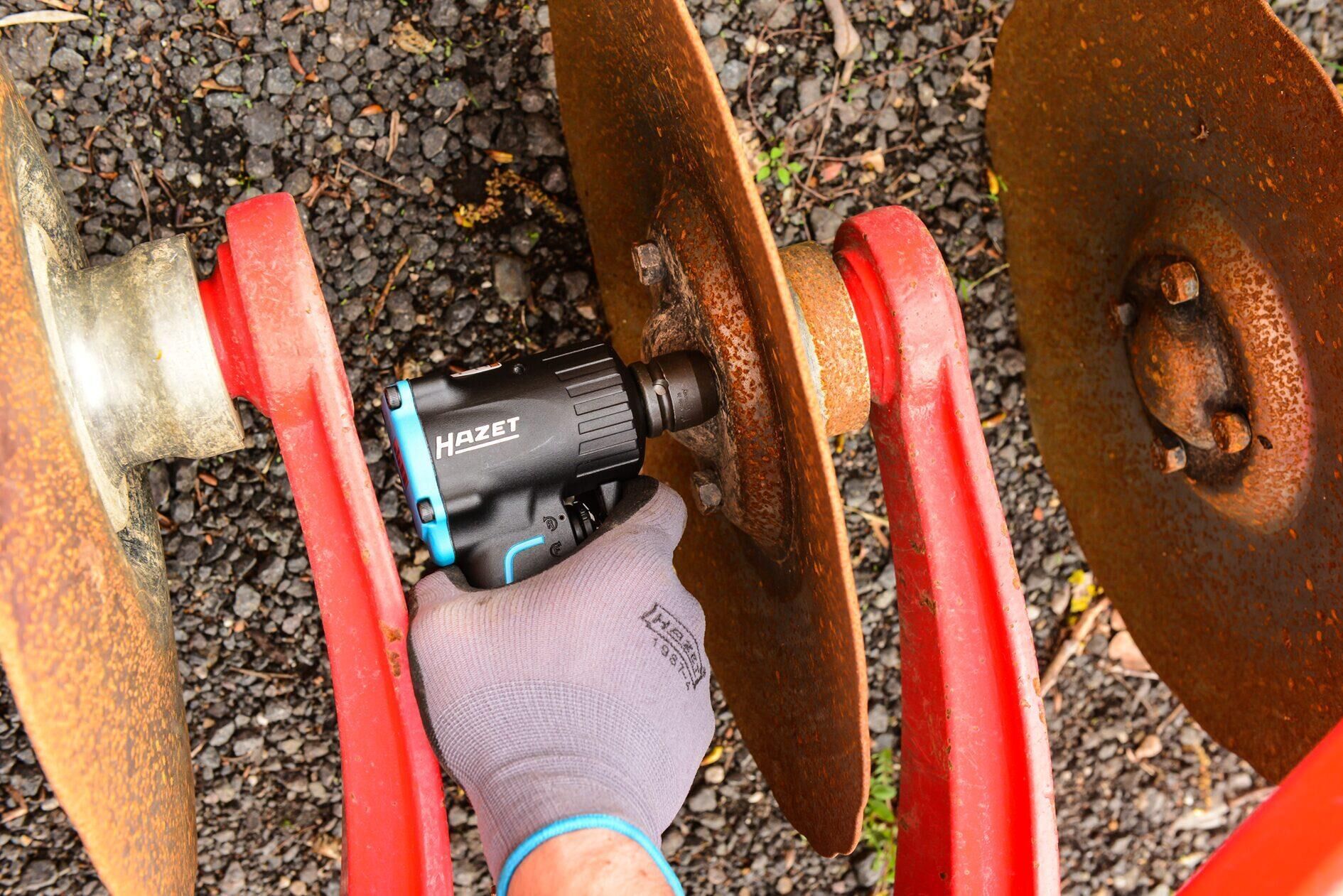 Avvitatore a impulsi HAZET - extra corto 9012M
