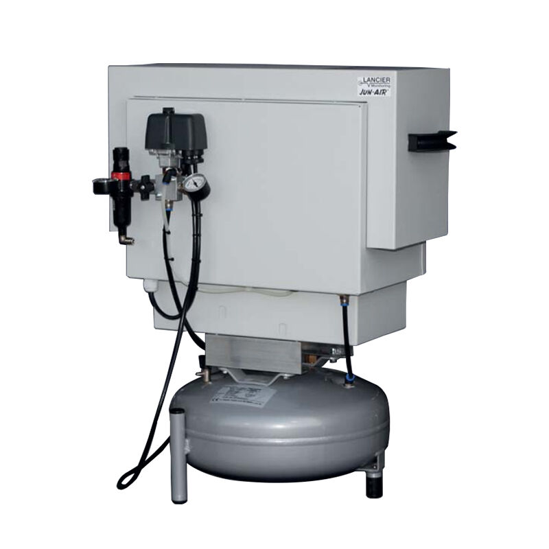 Compressore JUN-AIR OF87R-15S oil-free, incluso filtro riduttore di pressione e separatore d'acqua