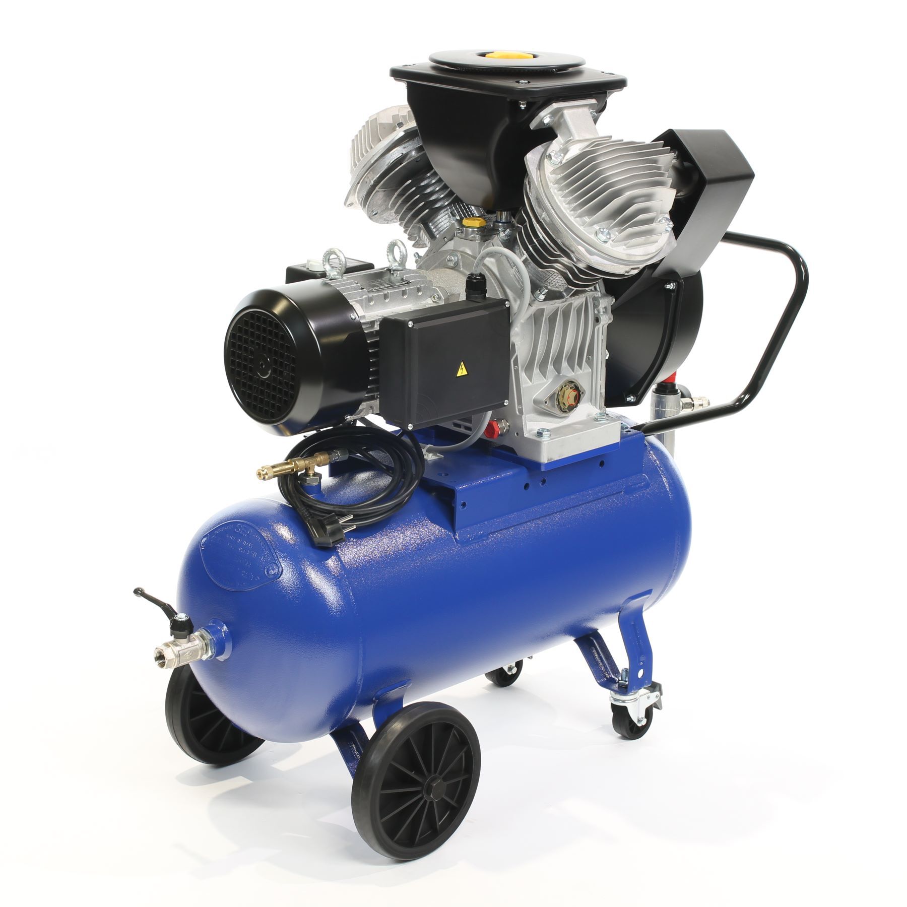 AGRE Industrie-Kolbenkompressor Typ BOSS 5000 W 2.0 fahrbar, 4116002196