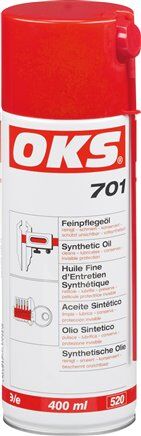 OKS 700/701 - Olio sintetico per la cura fine, bomboletta spray da 400 ml