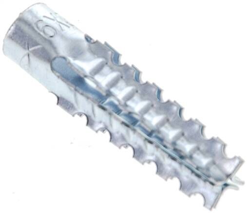 Tasselli di espansione metallici FISCHER FMD, confezione da 100, DUBEL FMD6X32