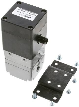Proportionaldruckregler G 1/4",0 - 1 bar,0 - 10 V, Standard (mit Befestigungswin