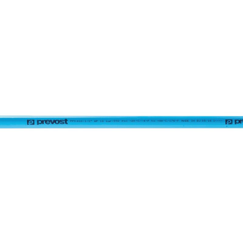 PREVOST-BLAU ALUMINIUM-ROHR Rohraußen-Ø = 25 | Länge 2,9 m