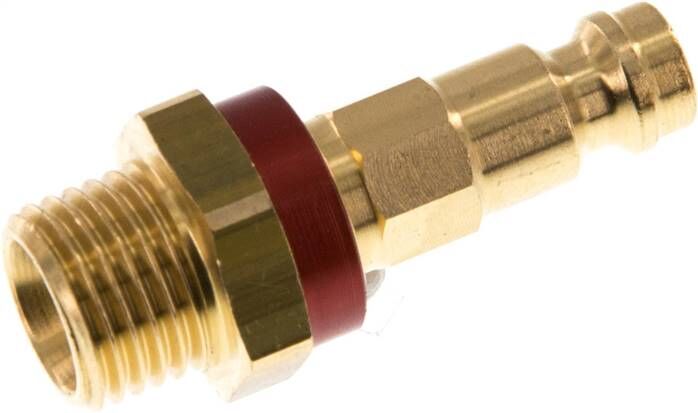 Connettore (NW5) G 1/4"(AG), rosso, ottagono SW10