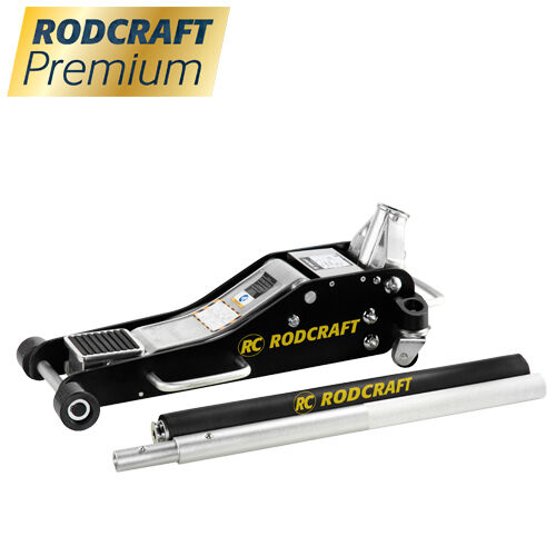 Cric en aluminium Rodcraft RH201 - fort, léger et mobile !