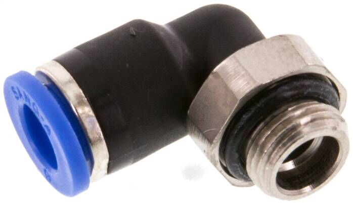 Connettore push-in angolare G 1/8"-6mm, standard IQS