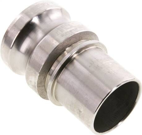 Tappo camlock DIN/EN (E/EC) Tubo flessibile da 50 (2")mm, acciaio inox (1.4408)