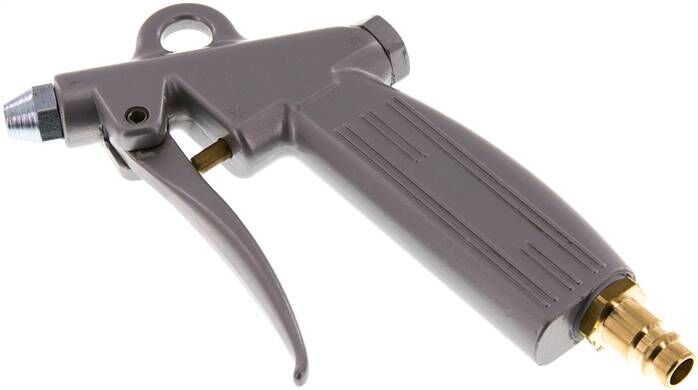 Pistola di soffiaggio in alluminio con ugello corto Ø 1,5 (standard) NW 7,2