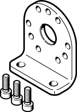 FESTO DAMH-Q12-12 (3371842) Fußbefestigung