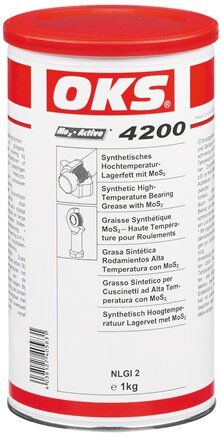 OKS 4200 - Grasso sintetico per alte temperature (MoS2) lattina da 1 kg
