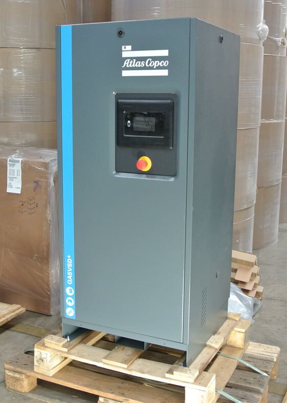 ARTICOLO DA ESPOSIZIONE Compressore a vite Atlas Copco GA 5 VSD+ P 9 bar CE 400V 50 | Espositore
